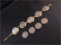 Buffalo Nickel Bracelet & Coins