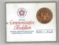 Nevada American Revolution Comm. Medallion