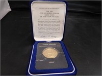 1975 - $100 Cooks Island Gold Coin