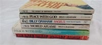 Billy Graham Book Lot W/ 1 Hal Lindsey