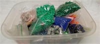 Box Of Beads-Pony, Shell and More