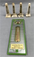 Obelisk Marble Souvenir & Advertising Thermometers