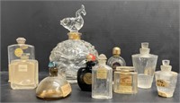 Art Deco Perfume Bottles, French, Commercial etc