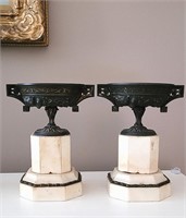 Pair of Antique Tazzas