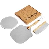 ($35)HomeBuddy Pizza Peel with Pizza Accessories