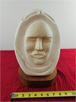 CARVED SOLID MARBLE STATUTE
