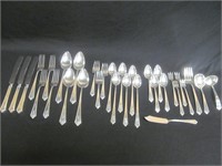 Alvin Sterling Flatware, 32 Pieces