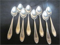 Sterling Spoons, 8 pieces