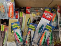 Assorted Fishing Lures and Shown