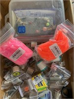 Lot of Steel Head and Fly Fishing Supplies