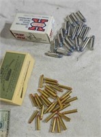 22 magnum & 38 special ammo Winchester box is