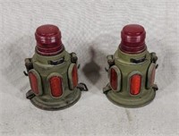 Two  WW11  US Army 604 road  flares missing