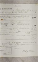 1863  Civil War Wilder's Brigade Discharged p