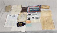 WW11  Navy  all items belonged  Richard  E.  Kerr
