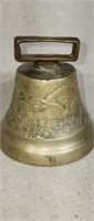 Rare Civil War alarm bell brass.