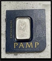 Pamp 999 platinum bar 1 gram