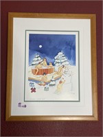 Signed and Numbered Barbara Lavallee Print