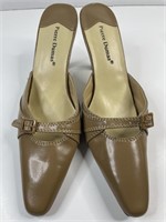 Women's Pierre Dumas Mules Shoes - 8.5M Tan
