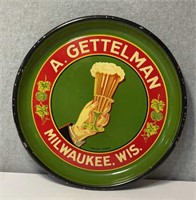 Vintage Gettelman Beer Tray Milwaukee Wisconsin