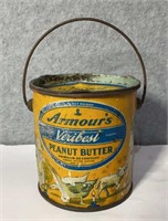 Antique Veribest Peanut Butter Tin