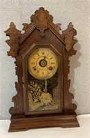 Antique Seth Thomas Kitchen Clock - very ornate,