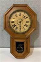 Antique wall clock - no key