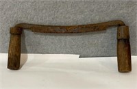 Antique draw knife - it is marked but needs