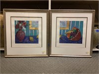 Art - Pair of framed prints