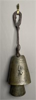 Primitive Brass Livestock Bell w/ Hook
Appr 6.5