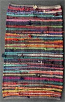 Safavieh Cotton Rag Stripped Rug 
Appr 30x47.5 in