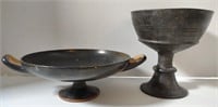 Black Gloss Kylix Recreation & Compote (approx