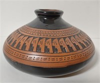 Native American Ceramic Vase (approx 4"H)