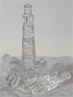 Lenox Crystal First Watch Lighthouse with Box