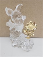 Lenox crystal Disney piglet figurine