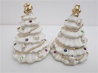 Lenox Jewels of Christmas salt & pepper set