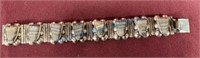 Mexico, Sterling hinged bracelet