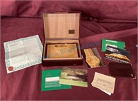 Rolex watch box and paperwork watch not included