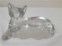 Lenox Fine Crystal Decorative Cat & Kitten