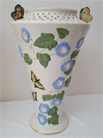 Large Lenox Butterfly Garden Decorative Vase
