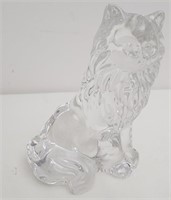 Lenox crystal cat figurine