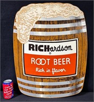 SST Richardson Root Beer Sign - NOS