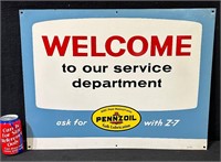 SST Pennzoil Welcome Sign - 1965
