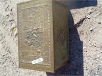 Brass Trunk with misc