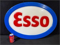 Embossed Esso Sign - Plastic