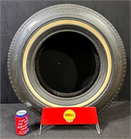 Shell Tire Stand w/Shellmiler Advertising Display