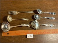 Sterling Silver Assorted Serving Hostess Pieces +