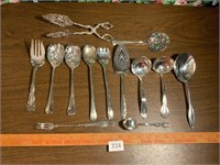 Silver Plate Hostess Serving Pieces+