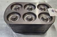 Wilton Six-Cavity Steel Donut Pans Bid x 24