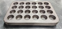 Chicago Metallic 24 Mini Muffin Pans Bid x 4