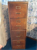 Antique Oak file cabinet